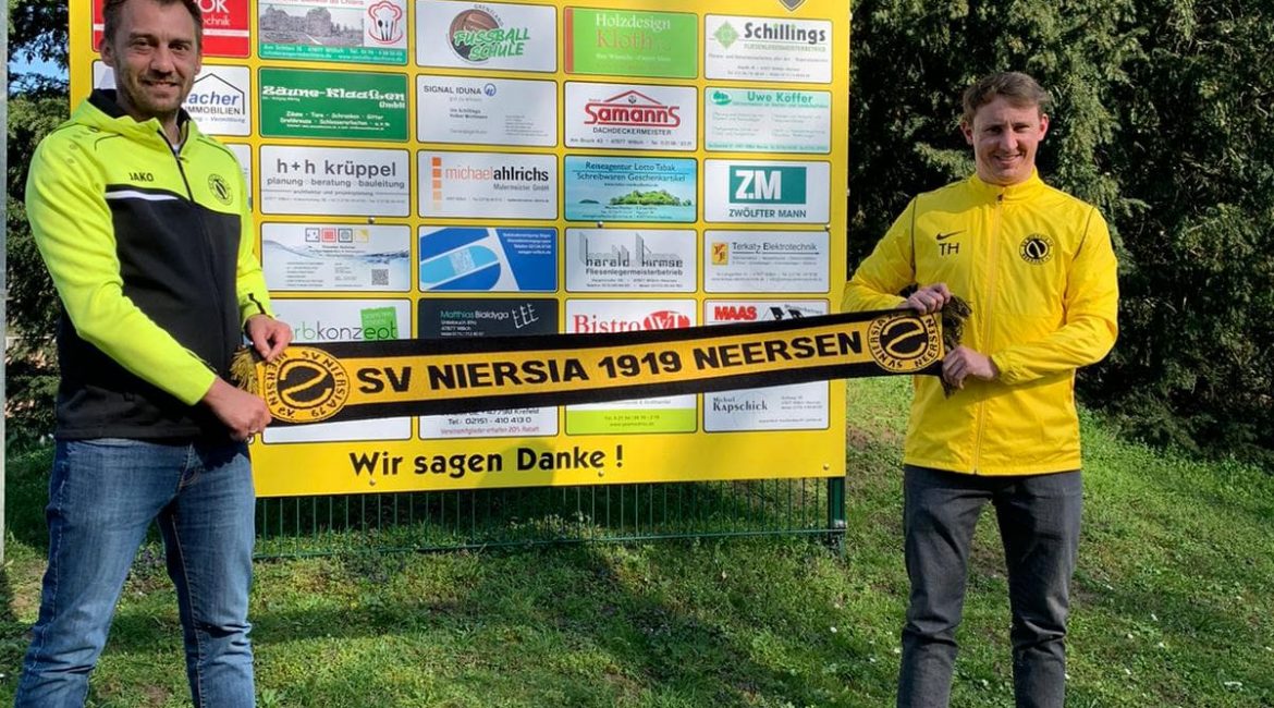 Sebastian Schinkels neuer Cheftrainer von Niersia Neersen 1